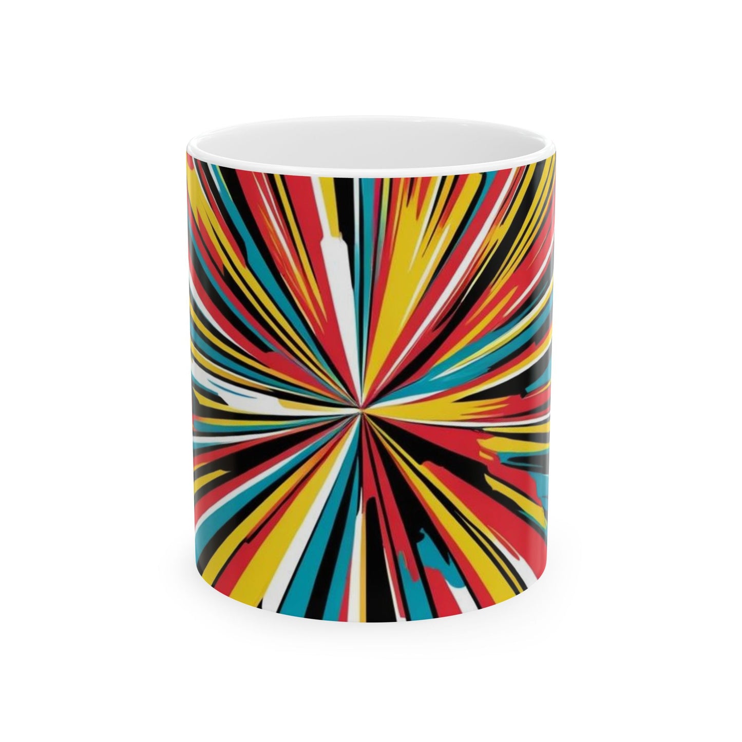 Vibrant Colorful Coffee Mug - Cup for Art Lovers