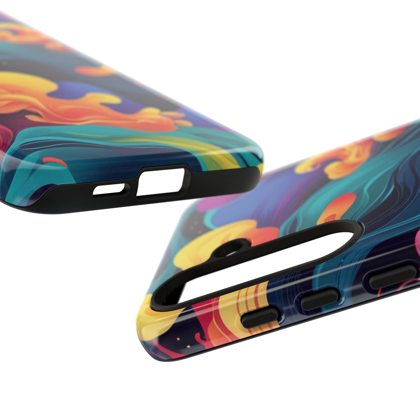 Colorful Phone Cover, Artistic Cellphone Cover, Unique Gift for Her, Trendy Accessories, Vibrant Protection