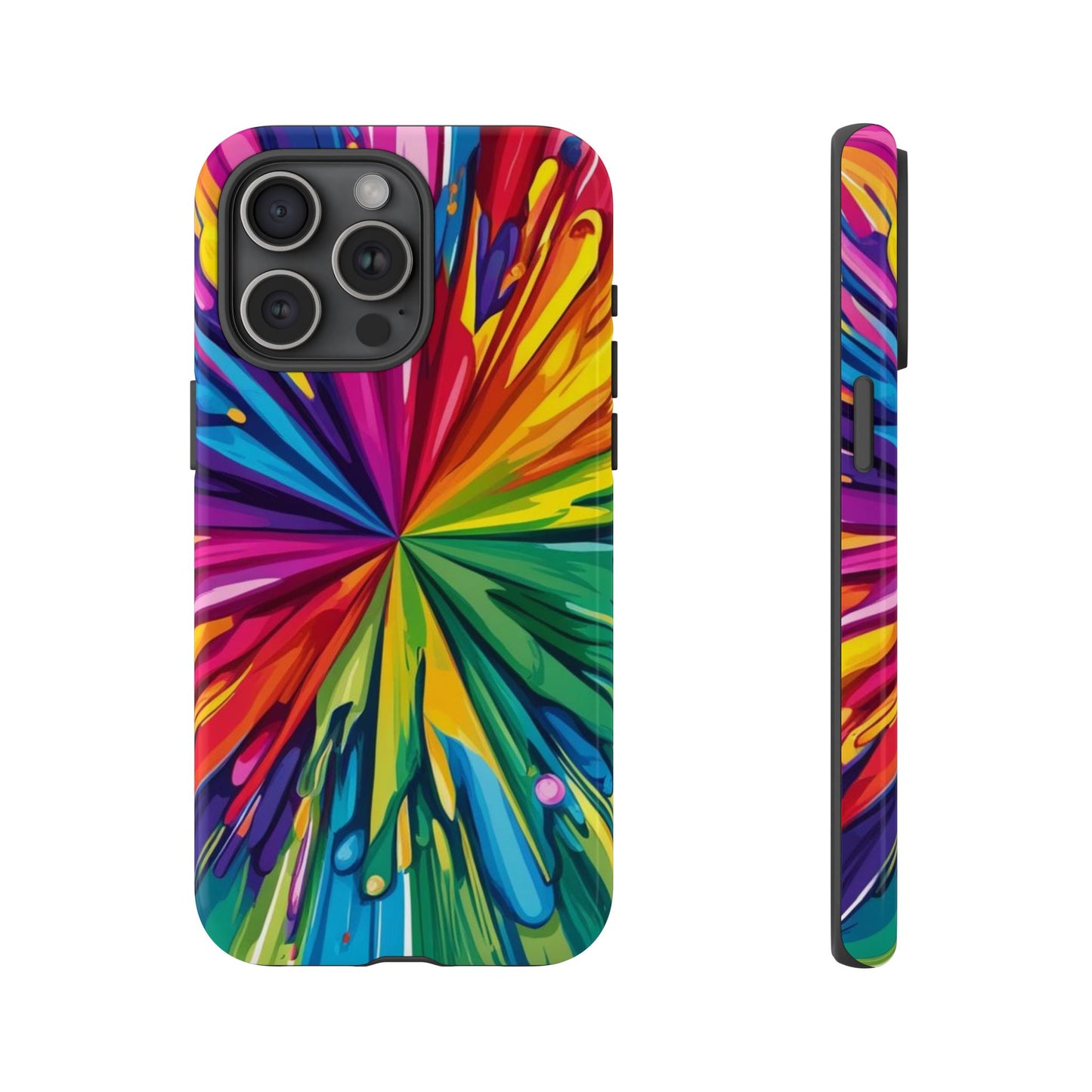 Vibrant Colorful Phone Cover - Tough Cases for Creative Souls
