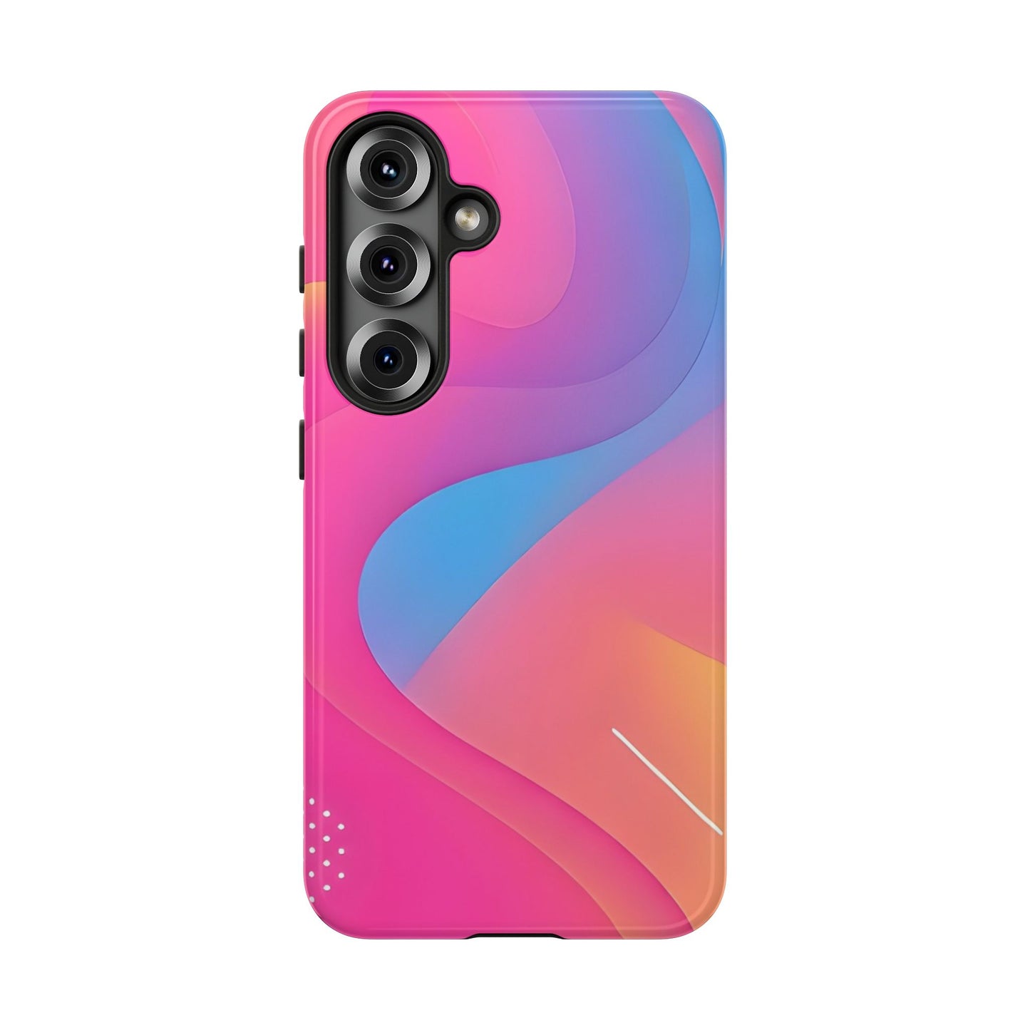 Stylish Tough Phone Case - Colorful Abstract Design for Trendsetters