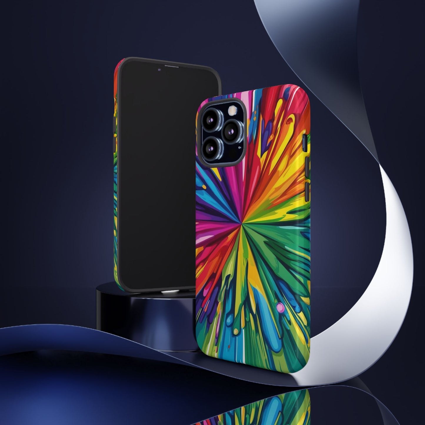 Vibrant Colorful Phone Cover - Tough Cases for Creative Souls
