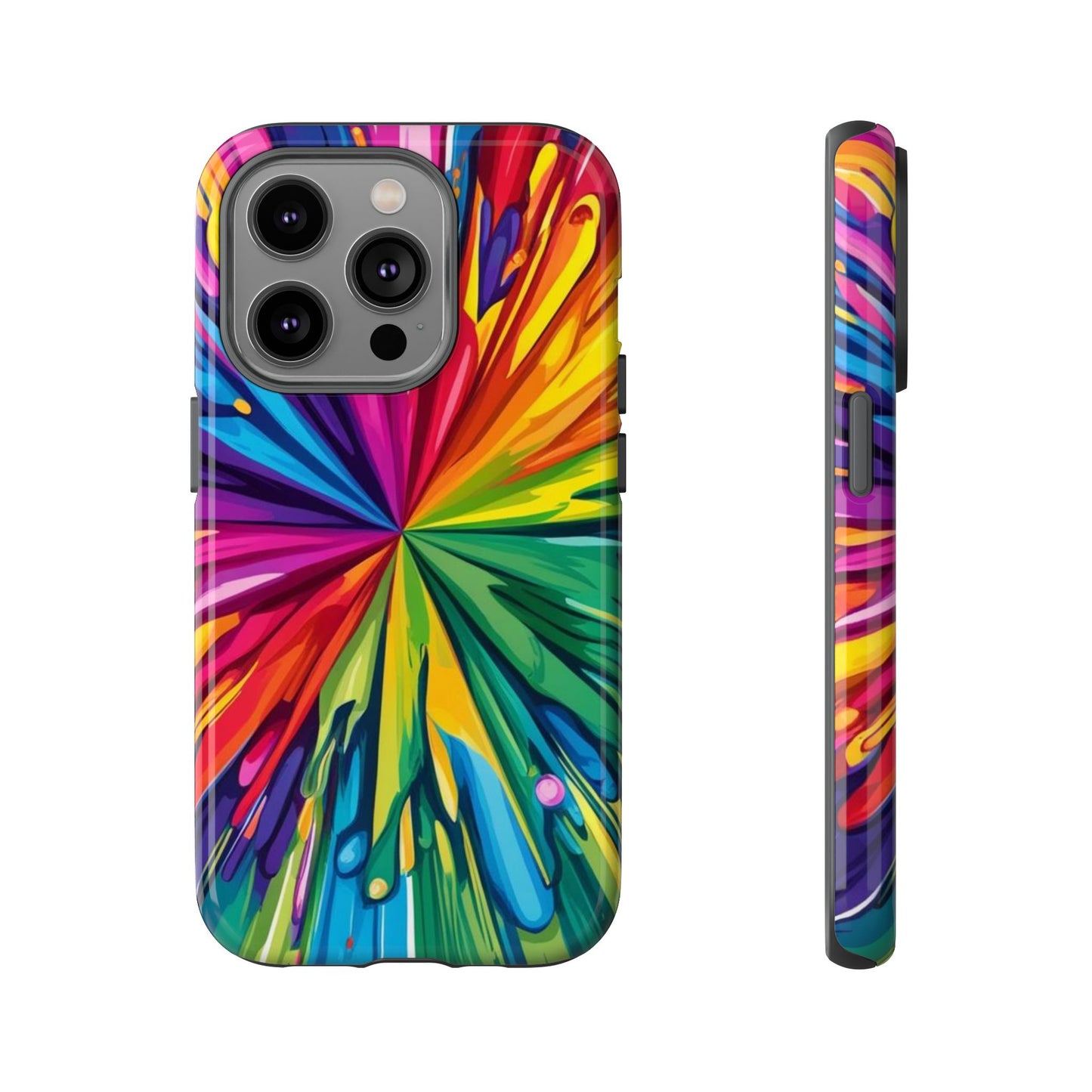 Vibrant Colorful Phone Cover - Tough Cases for Creative Souls