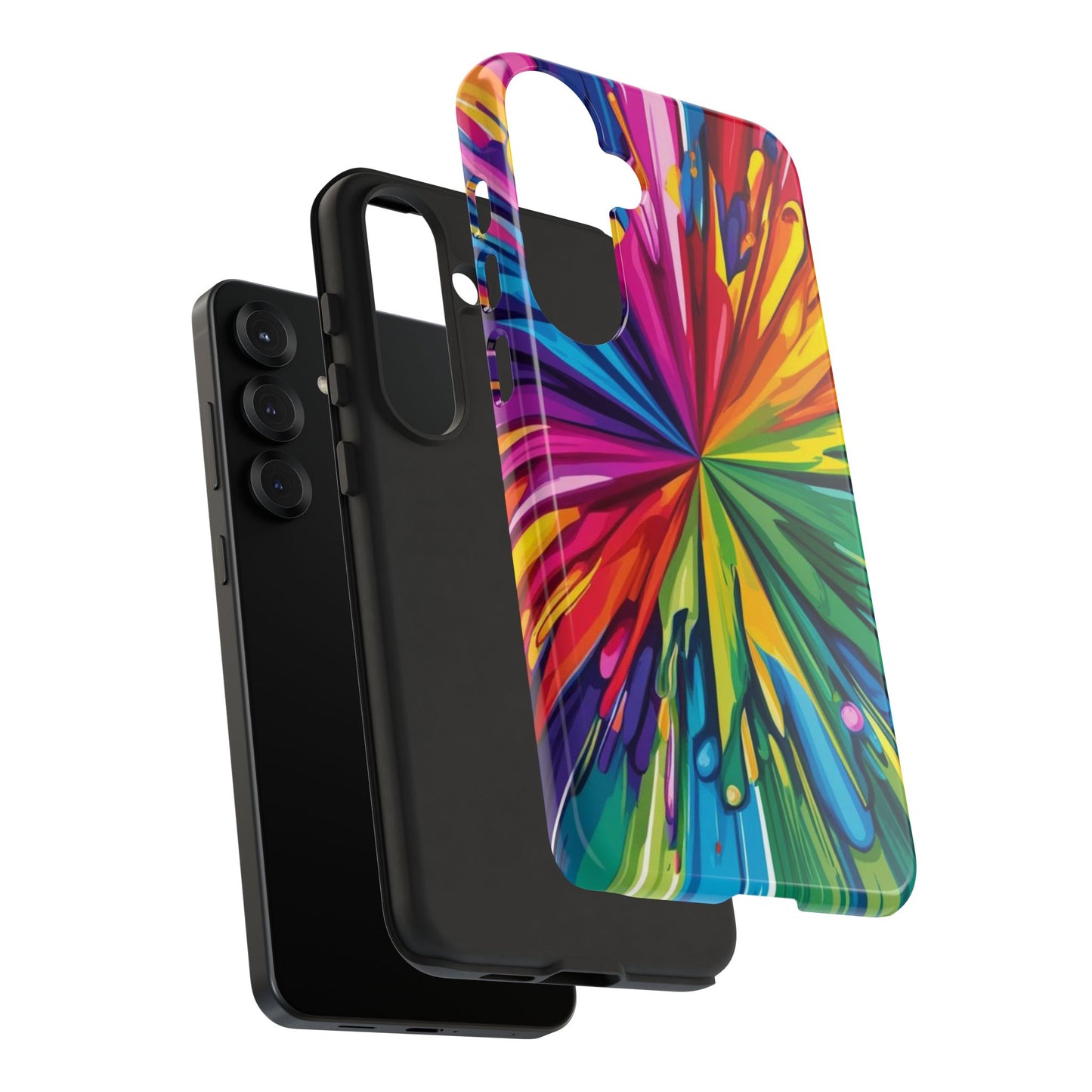 Vibrant Colorful Phone Cover - Tough Cases for Creative Souls