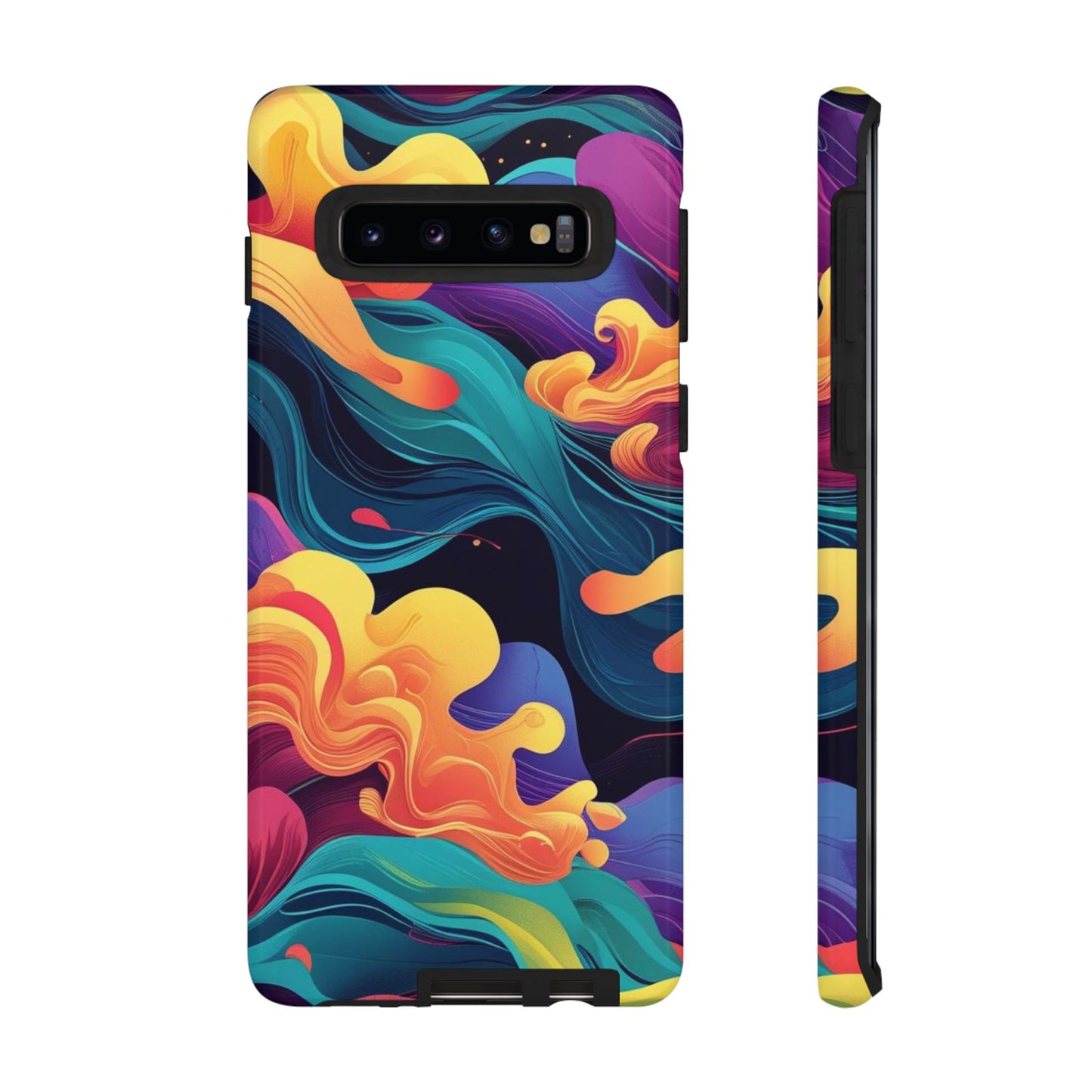Colorful Phone Cover, Artistic Cellphone Cover, Unique Gift for Her, Trendy Accessories, Vibrant Protection