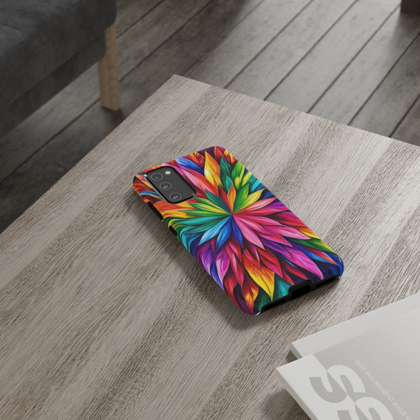 Colorful Floral Phone Cover - Tough Cases for Vibrant Protection