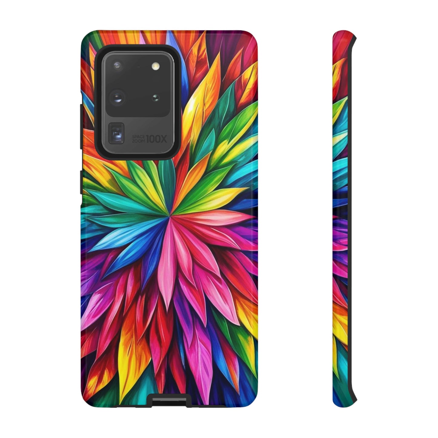Colorful Floral Phone Cover - Tough Cases for Vibrant Protection
