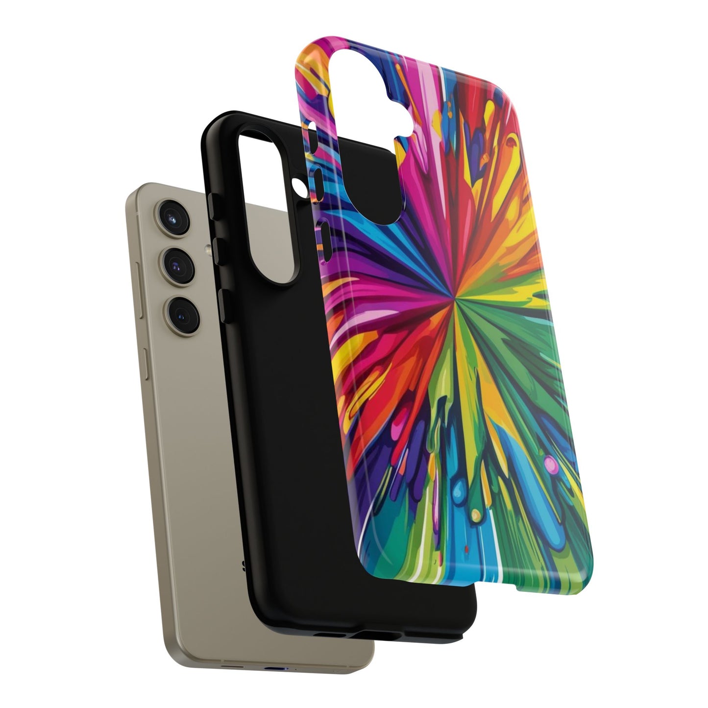 Vibrant Colorful Phone Cover - Tough Cases for Creative Souls