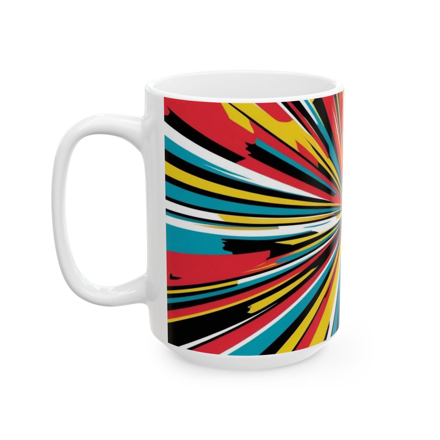 Vibrant Colorful Coffee Mug - Cup for Art Lovers