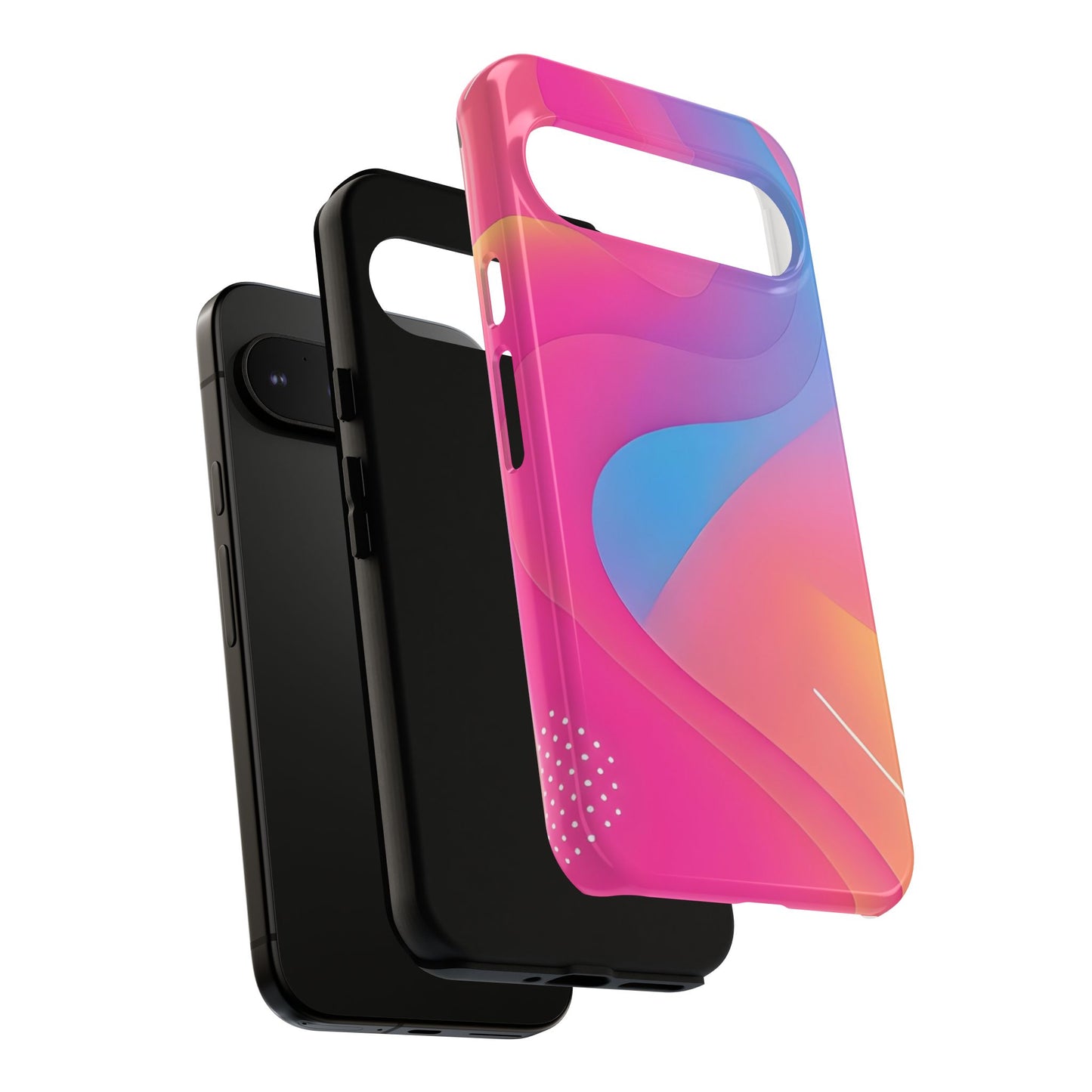 Stylish Tough Phone Case - Colorful Abstract Design for Trendsetters