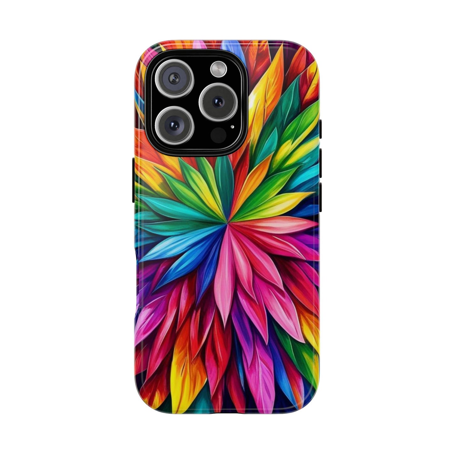 Colorful Floral Phone Cover - Tough Cases for Vibrant Protection