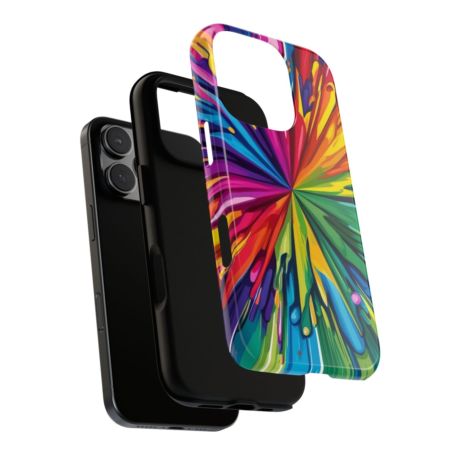 Vibrant Colorful Phone Cover - Tough Cases for Creative Souls