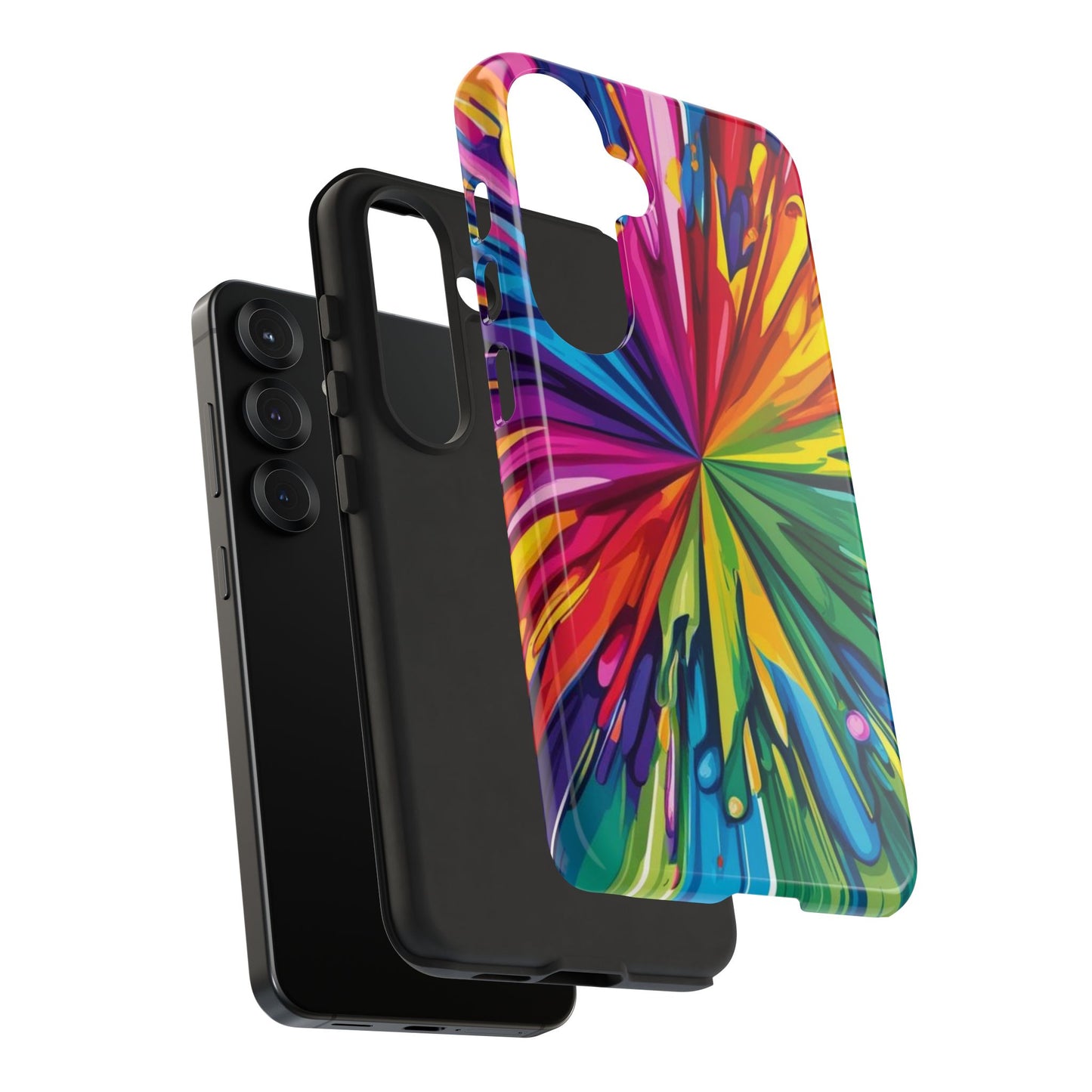 Vibrant Colorful Phone Cover - Tough Cases for Creative Souls