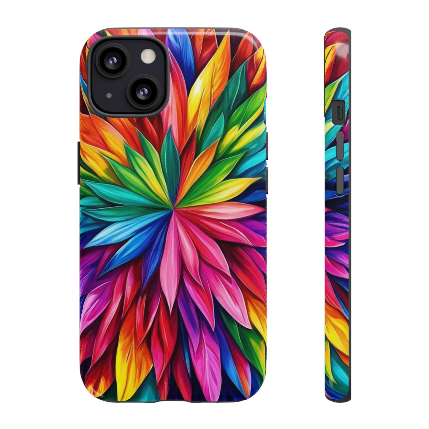 Colorful Floral Phone Cover - Tough Cases for Vibrant Protection