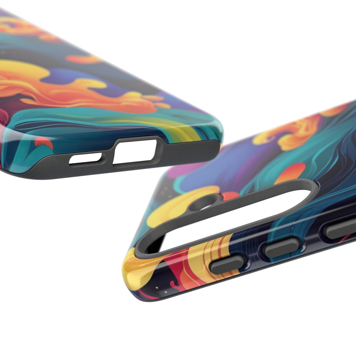 Colorful Phone Cover, Artistic Cellphone Cover, Unique Gift for Her, Trendy Accessories, Vibrant Protection