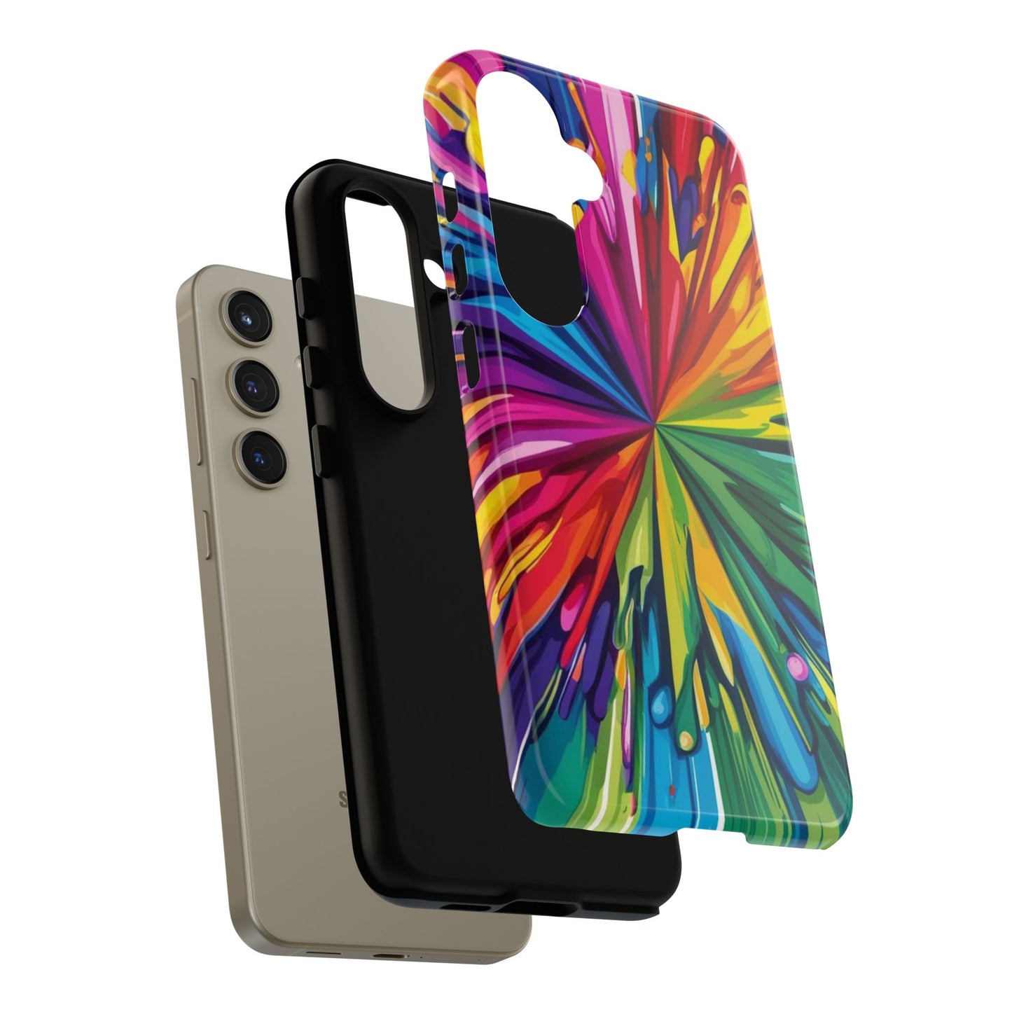 Vibrant Colorful Phone Cover - Tough Cases for Creative Souls