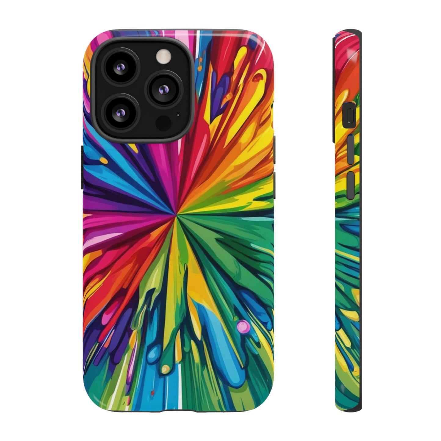 Vibrant Colorful Phone Cover - Tough Cases for Creative Souls